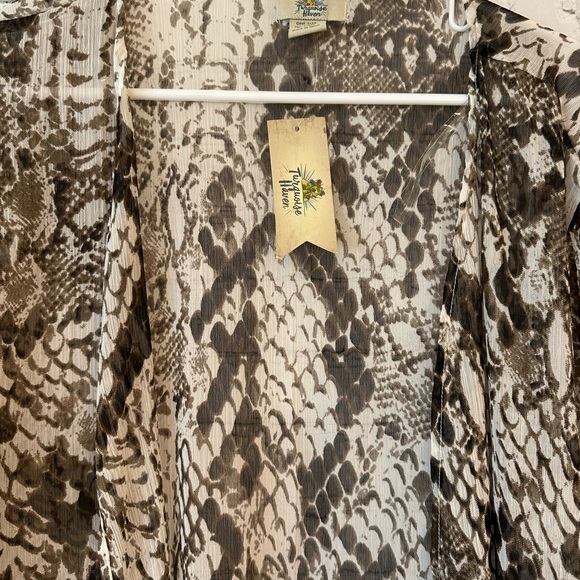 Turquoise Haven kimono - Picture 3 of 7